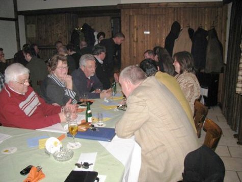 Rege Diskussionen.