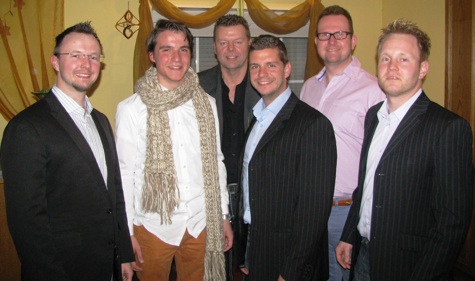 Stefan Lenzen, Linus Stieldorf, Heinrich Schmitz, David Stolz, Tino Pakusa und Thomas Lenzen. (v.l.n.r.)